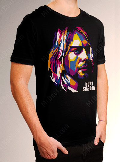 تی شرت کرت کوبین Kurt Cobain