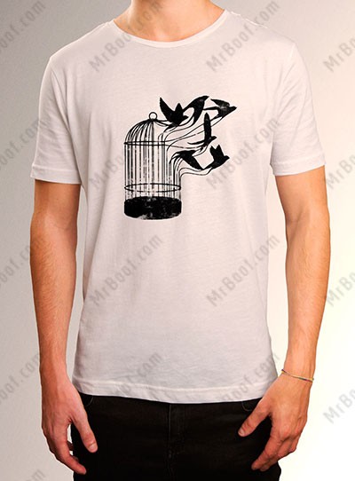 تی شرت birdcage