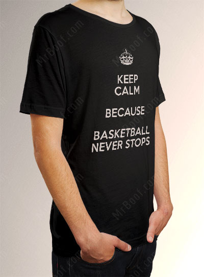 تی شرت Keep calm Basketball