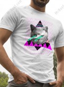 تی شرت سورئال Cat eyes