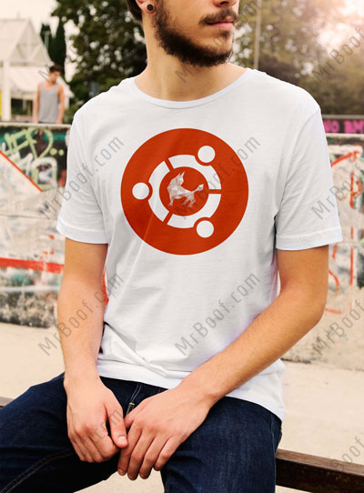 تی شرت Ubuntu
